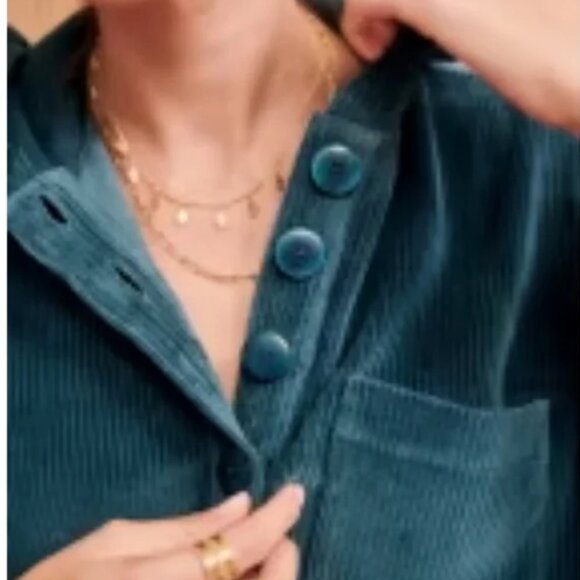 Sezane Anatole Sweatshirt Blue - Picture 3 of 7